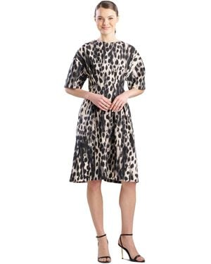 Natori Crew Neck Dress - White