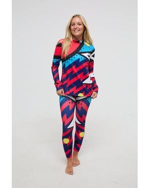 OOSC Baselayer leggings - Red