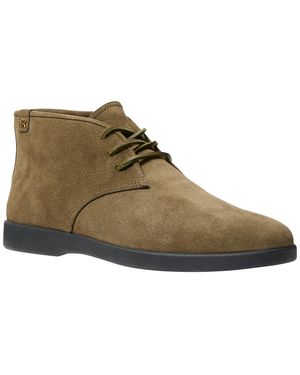Michael Kors Wesley Suede Chukka Lace-up Boot - Brown