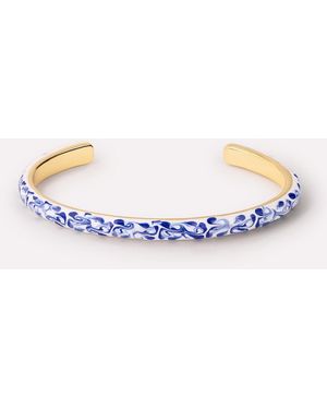 Ana Luisa Arlo 14k -plated Marble Blue Bracelet