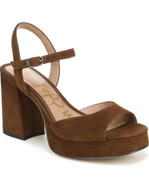 Sam Edelman Fleur Strappy Sandals - Brown