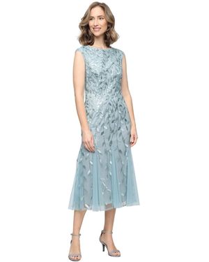green emerald velvet dress Alex Evenings 51171186 main image 1