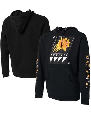 NBA Exclusive Collection Nba X Naturel Phoenix Suns No Caller Id Pullover Hoodie - Black