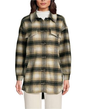 Lands' End Wear Shirt Jacket - Green