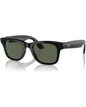 Ray-ban Meta Ray-ban Ai Meta Gen1 Wayfarer Sunglasses - Black