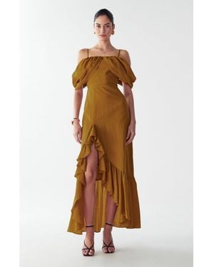 ST MRLO Shelly Maxi Dress - Brown