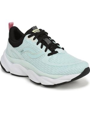 Ryka Rezorb Max Lace Up Walking Sneakers - Blue