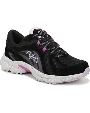 Ryka Skylift Tr Trail Walking Sneakers - Black