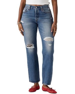 Levi's Mid-rise Straight-fit Jeans - Blue
