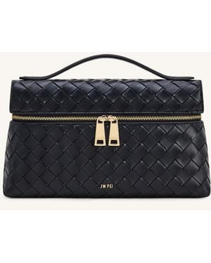 JW PEI Thea Weave Top Handle - Blue