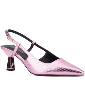TORGEIS Val Kitten Heel Pump - Pink