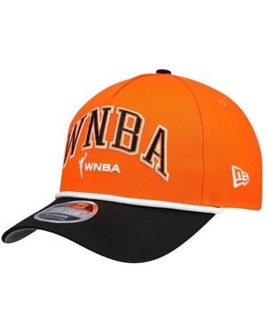 KTZ Orange Wnba Gear Bold Arch Coolera 9forty A-frame M-crown Adjustable Hat