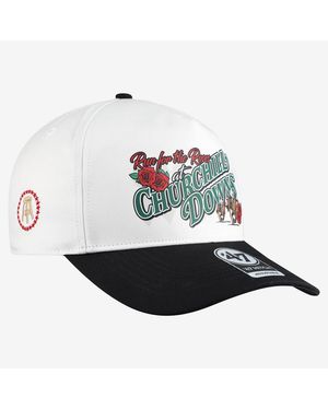 Barstool Golf X '47 And White Kentucky Derby Run For The Roses Churchill Downs Hitch Adjustable Hat