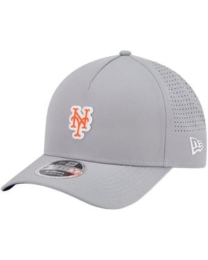 KTZ New York Mets Micro Logo 9forty M-crown A-frame Adjustable Hat - Gray