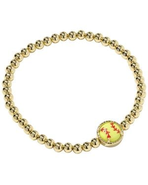 Kendra Scott 14k -plated Softball Stretch Bracelet - Metallic