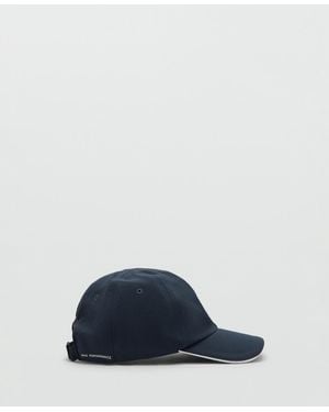 Mango Coolmax Technology Water-repellent Hat - Blue