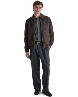 Wilsons Leather Leather Bomber Jacket - Brown