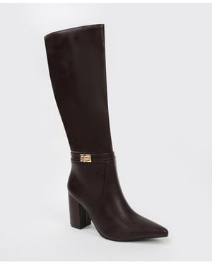 BERNESS Arkady Knee High Dress Boots - Black