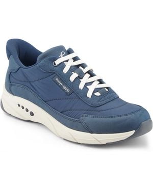 Easy Spirit Ace Soeasy Quilted Slip-on Sneakers - Blue