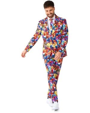 Opposuits Official Sesame Street Suit - Red
