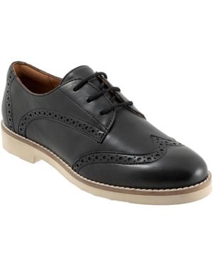 Softwalk Willet Flat - Black