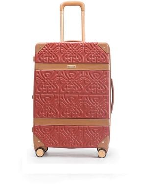 Thalia Sodi Morocco Trunk 22" Carry-on Expandable luggage - Red