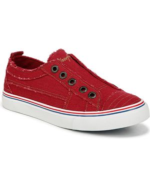 Blowfish Play Slip On Platform Sneakers - Red