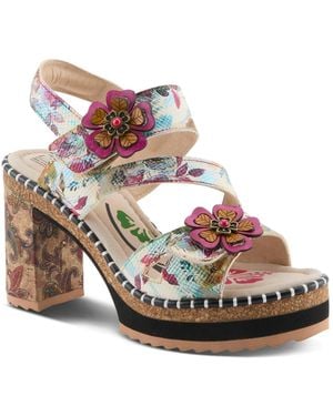 L'ARTISTE L`artiste Escapartist Artistic Sandal - Pink