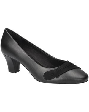 Easy Street Ginnifer Slip-on Pumps - Black