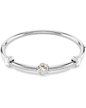 Swarovski Chroma -tone Crystal Star Bangle - Metallic