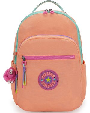 Kipling Seoul Medium Backpack - Pink