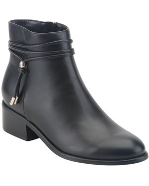 Bandolino Dottie Block Heel Dress Booties - Black