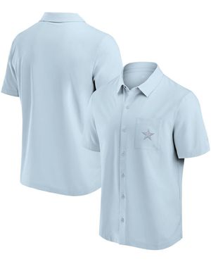 Fanatics Dallas Cowboys Front Office Button-up Shirt - Blue
