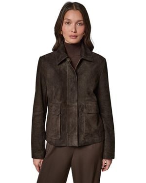 Donna Karan Pick-stitch Jacket - Blue