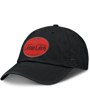 Fanatics Texas Tech Red Raiders Candid Adjustable Hat - Black