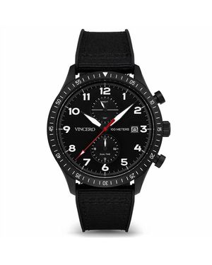 Vincero Graphite The Altitude Pilot Watch - Black