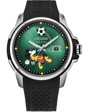 Citizen Mickey Mouse Silicone Strap Watch 44mm - Gray