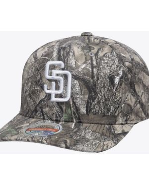 Mitchell & Ness San Diego Padres Timber Trail Snapback Hat - Gray