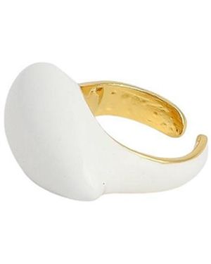 SOH Daisy The Teardrop Finger Ring - Metallic