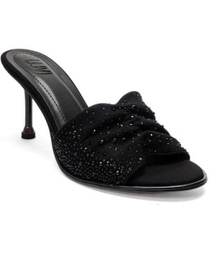 Prologue Shoes Karina Stiletto Mule - Black
