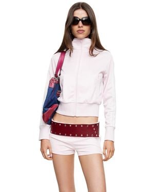 Lioness Detox Stand Collar Jacket - White