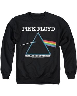 Pink Floyd Dark Side Cover Graphic Classic-fit Crewneck Sweatshirt - Black