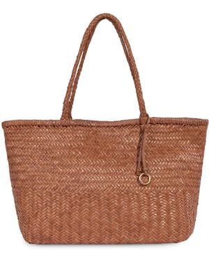 Sam Edelman Kasey Leather Extra-large Tote Handbag - Brown