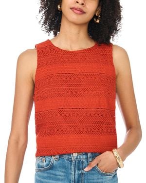 1.STATE Crewneck Tank Top - Red