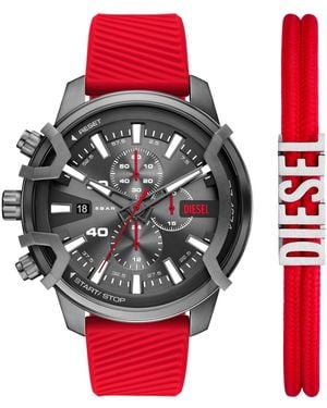 Red DIESEL Watches for Men | Lyst