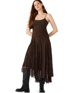 Steve Madden Vita Midi Dress - Brown