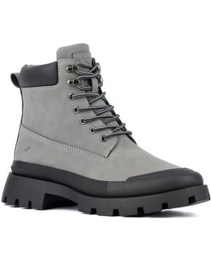 Xray Jeans Joel Lace Up Boots - Gray