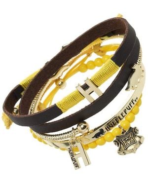 Harry Potter Wizarding World Hufflepuff Friendship Bracelet Gift Set - Yellow
