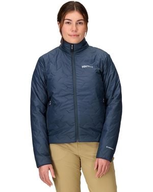 Marmot Monoquilt Elastic-bound Cuff Jacket - Blue