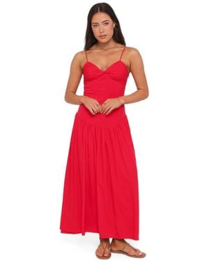 Petal & Pup Shanice Maxi Dress - Red